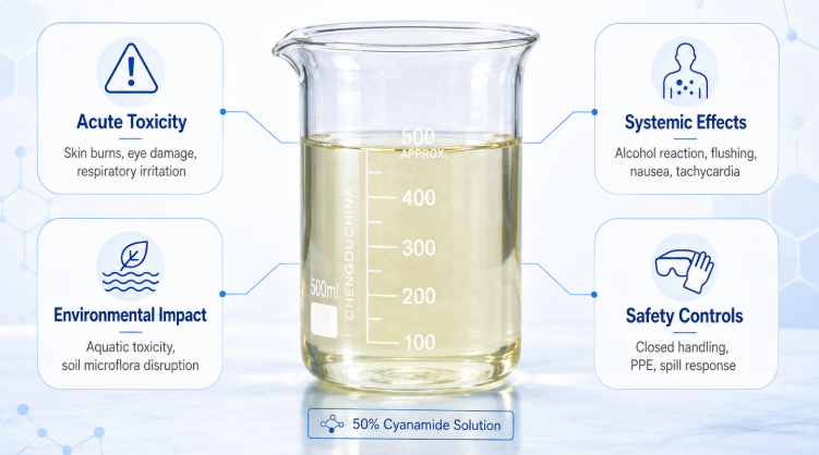What are the side effects of Cyanamide?