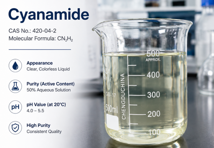 What is the mechanism of Cyanamide?